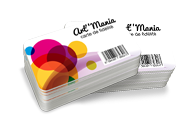 carte plastique code barre